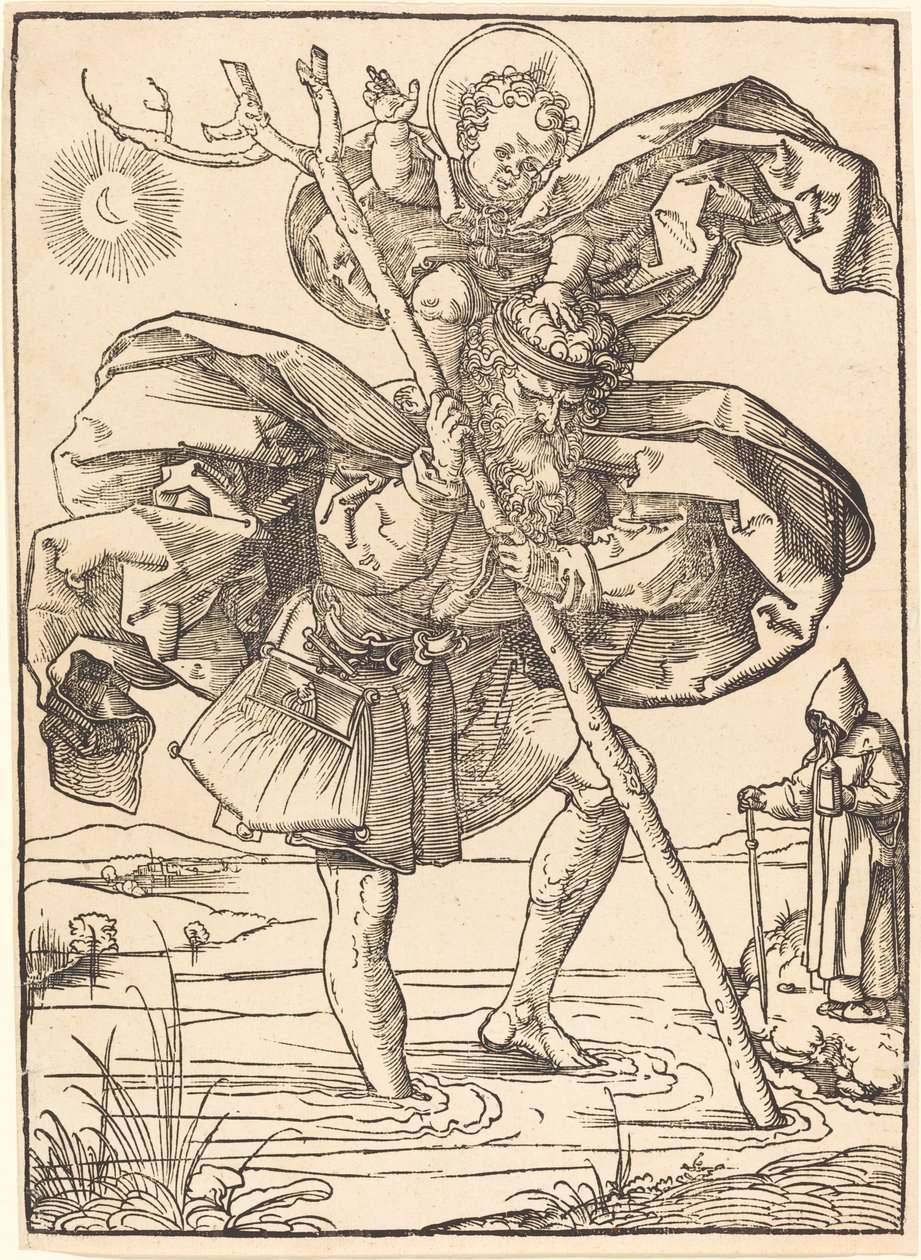 Saint Christopher by School of Albrecht Dürer
