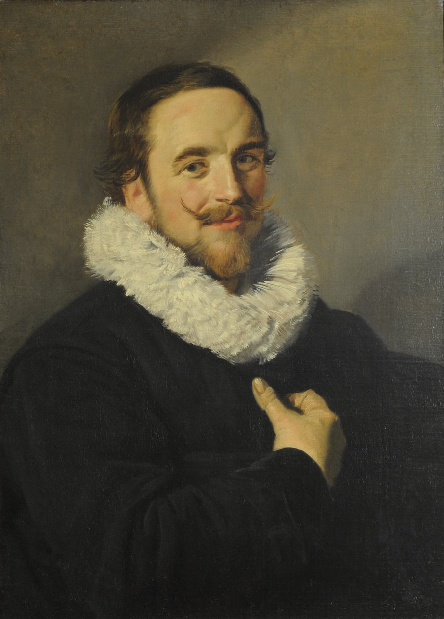 Portrait of a Gentleman by School of Frans Hals