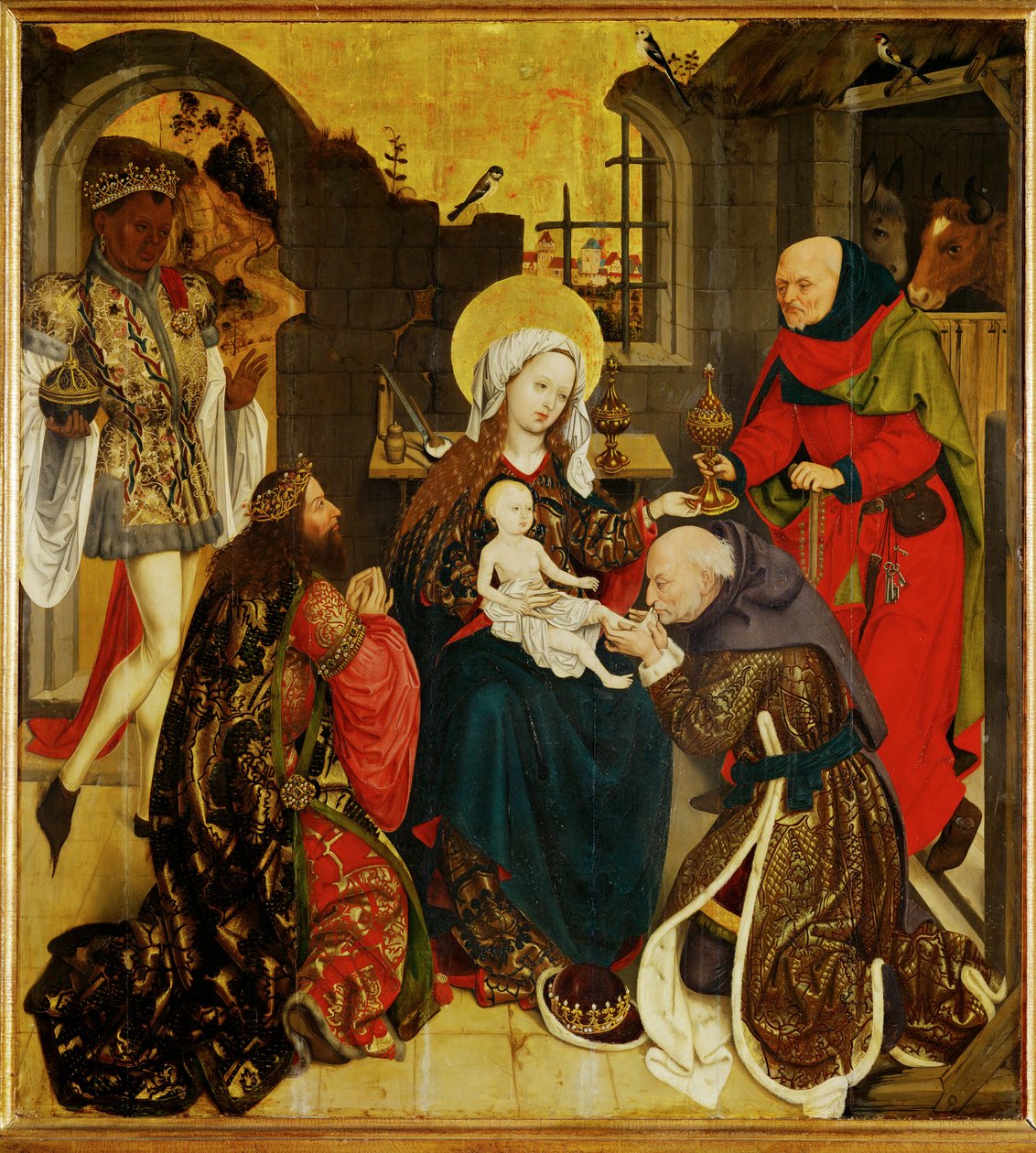 Adoration of the Magi by Schottenaltar Master