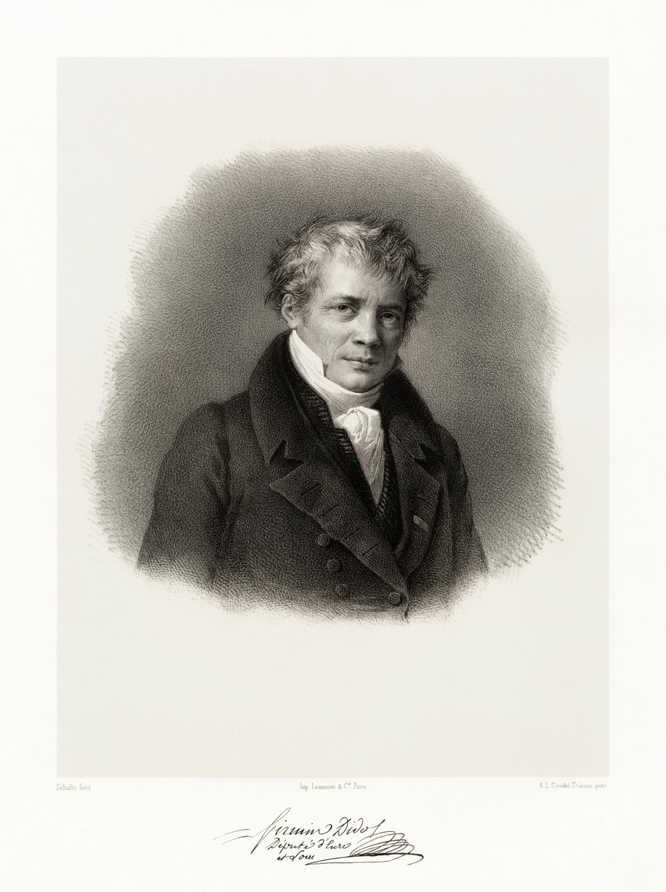 Firmin Didot by Schultz