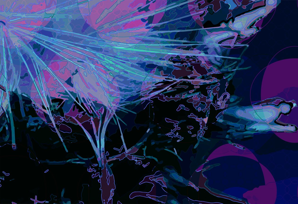 Artichoke_abst_horz5 by Scott J. Davis