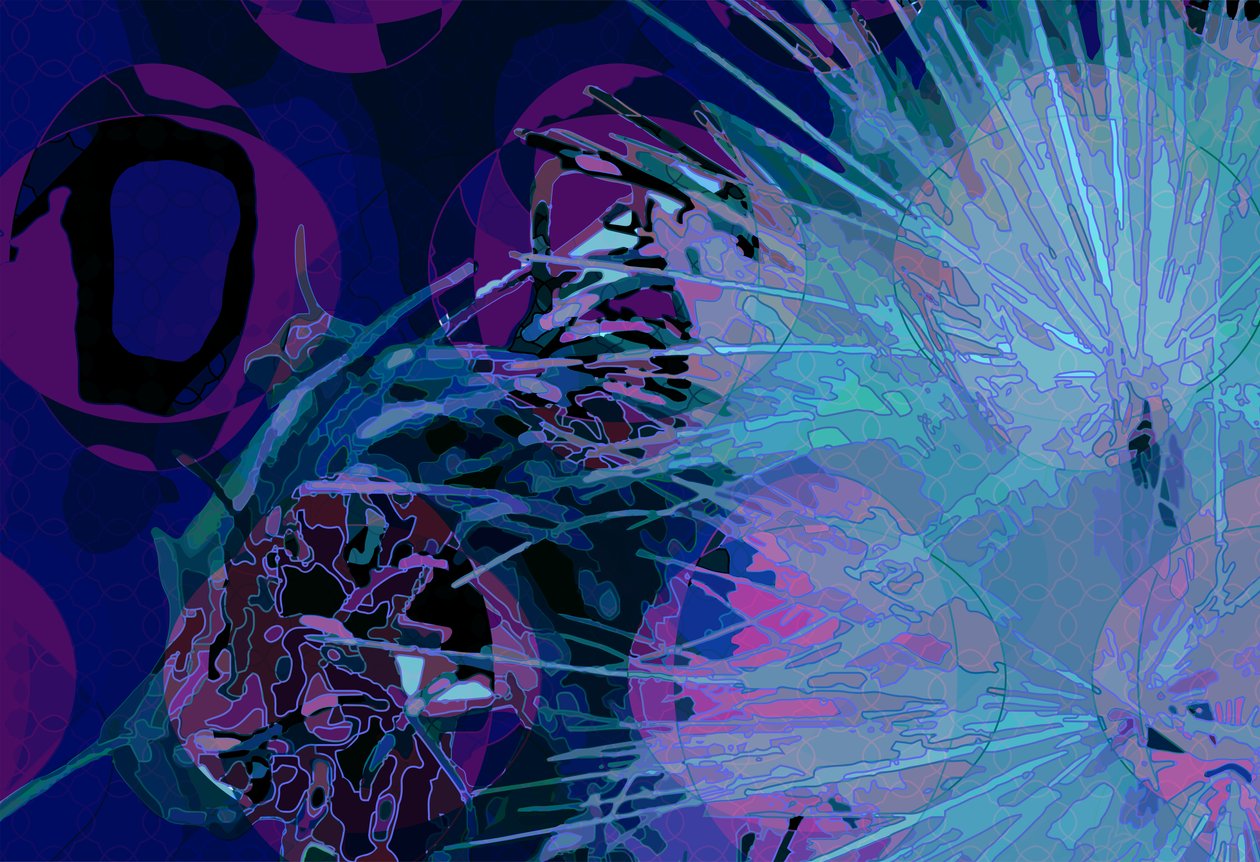 Artichoke_abst_horz9 by Scott J. Davis