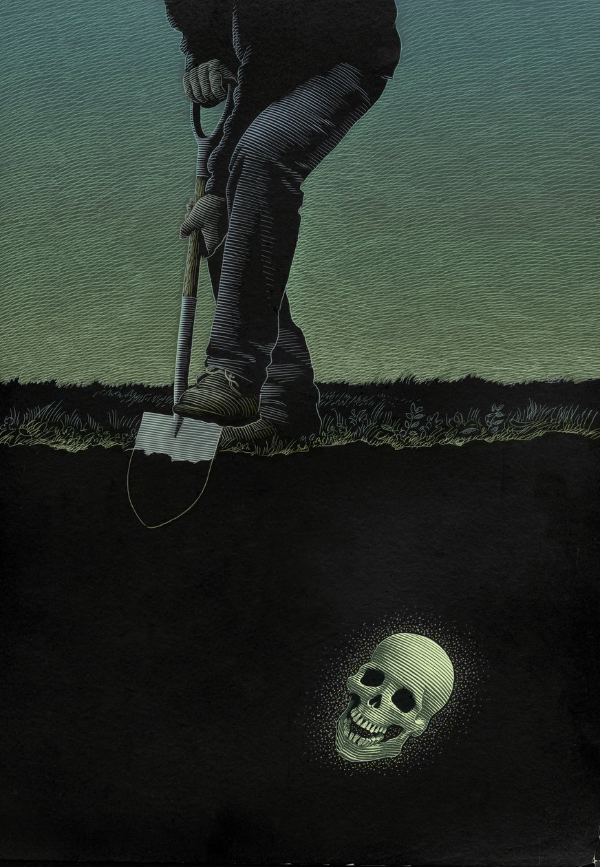 A Skull in Connemara by Scott McKowen
