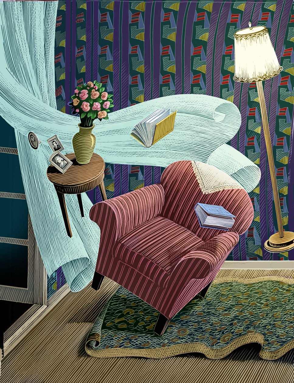 Blithe Spirit, 2018 by Scott McKowen