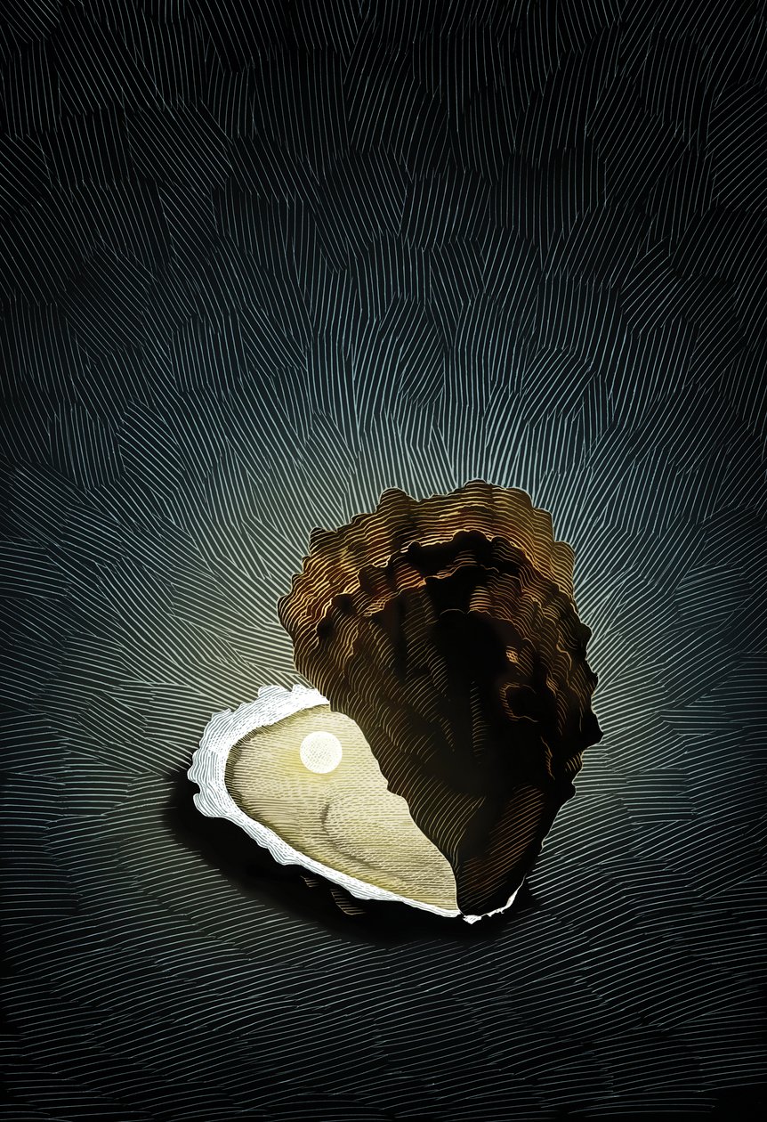 Pearl Oyster by Scott McKowen