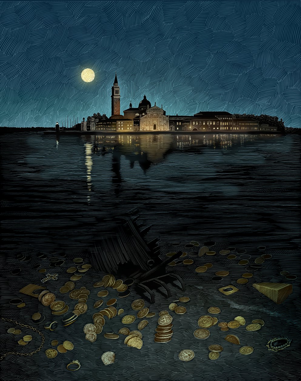 The Merchant of Venice by Scott McKowen