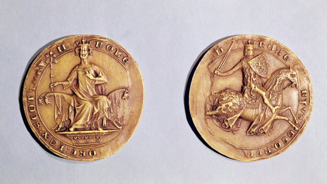 Seal of Robert VIII Bruce, 1326 by Scottish School