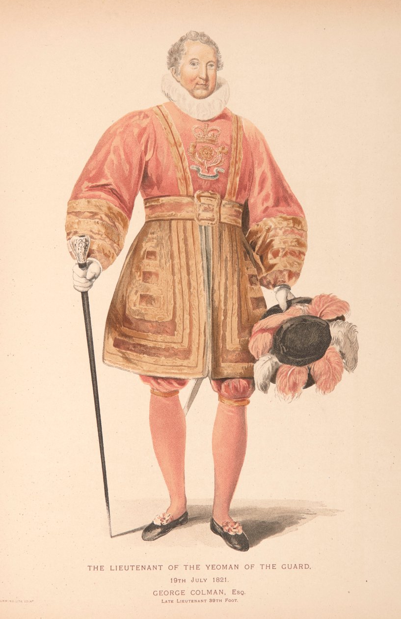 The Lieutenant of the Yeoman of the Guard by Scottish School