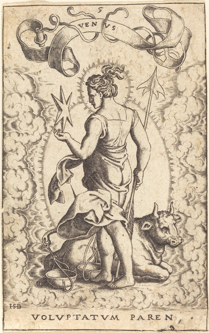Venus by Sebald Beham