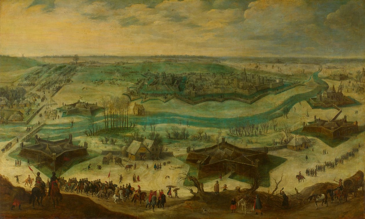 The Siege of Jülich, 1621-22 by Sebastiaen Vrancx (attributed to)