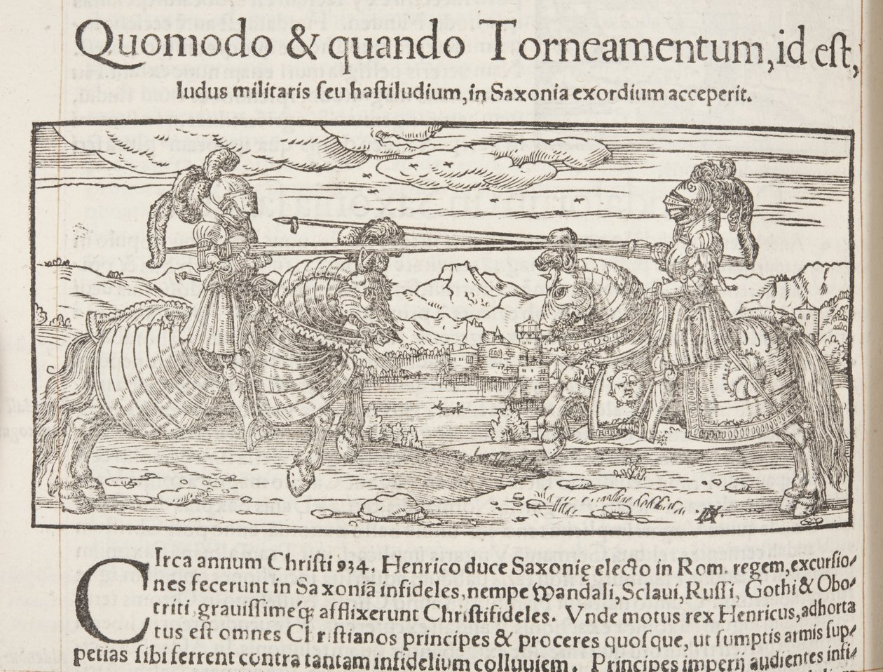 Cosmographia, Fol 744, 1544 by Sebastian Munster