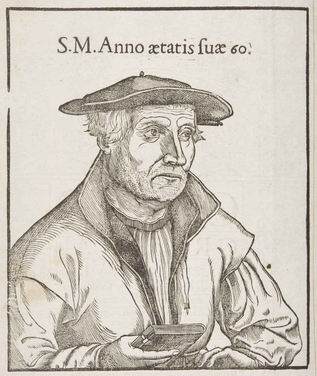 Cosmographia, reverse of title page, 1544 by Sebastian Munster