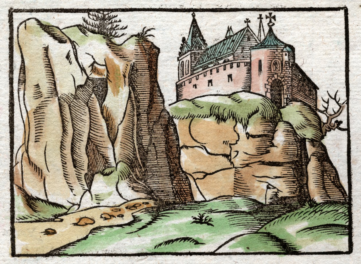Targoviste, Romania 1575 by Sebastian Munster