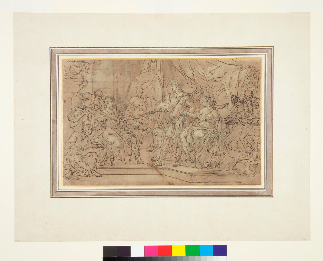 Alexander Giving Campaspe to Apelles by Sebastiano Conca