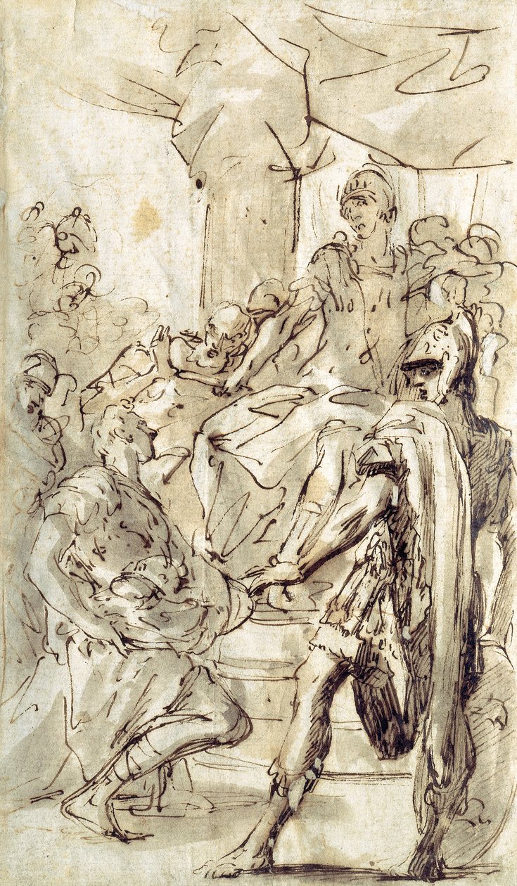 David Declines King Saul’s Weapons by Sebastiano Ricci