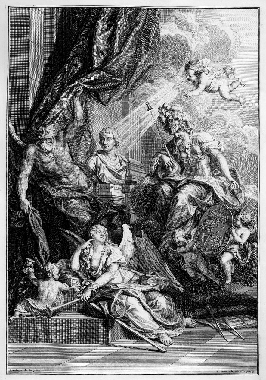 Frontispiece to 'The Architecture of A. Palladio, in Four Books ...