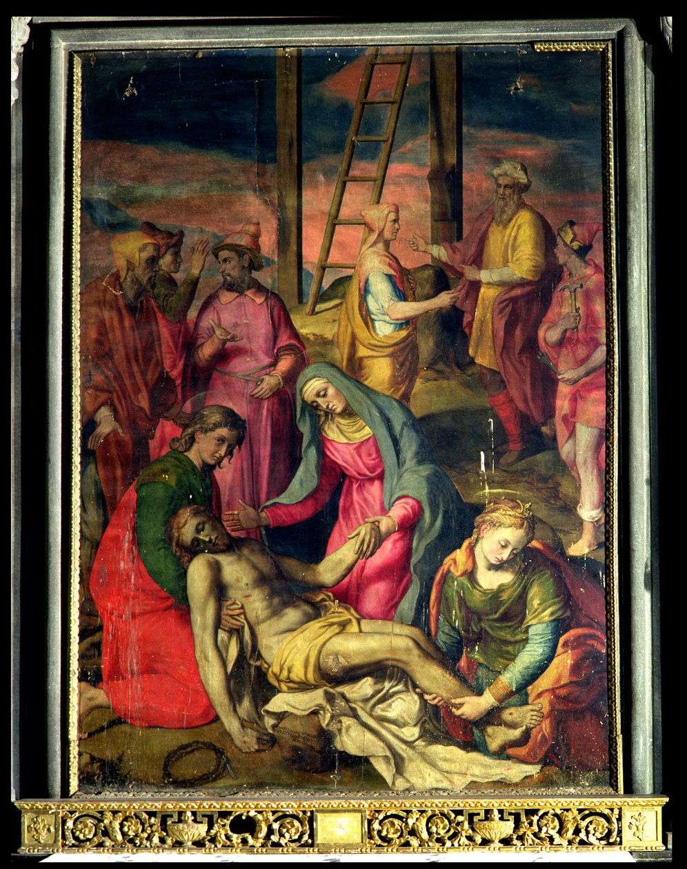 Deposition from the Cross by Sebastiano Vini
