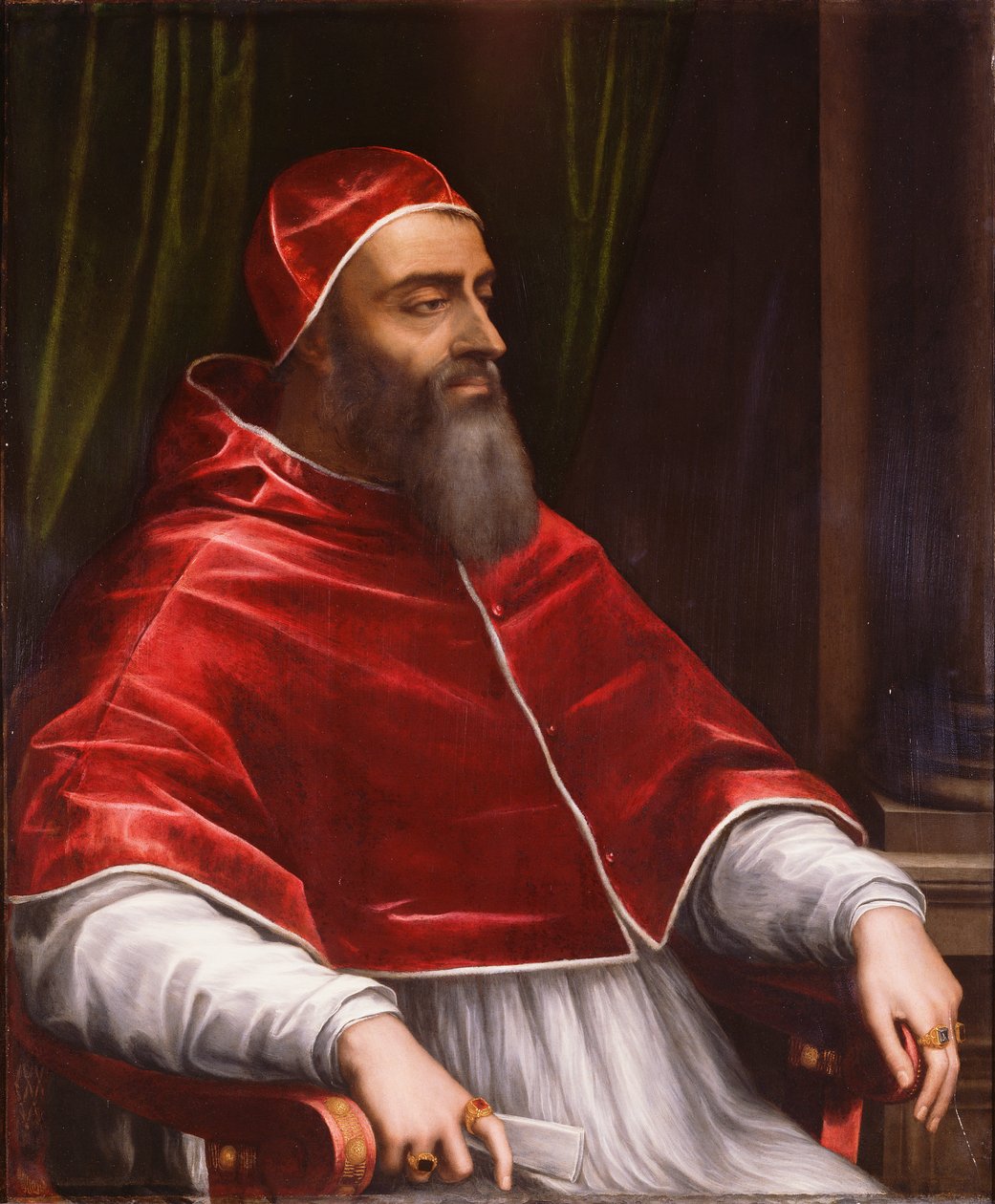 Pope Clement VII by Sebastiano del (c.1485 1547) Piombo