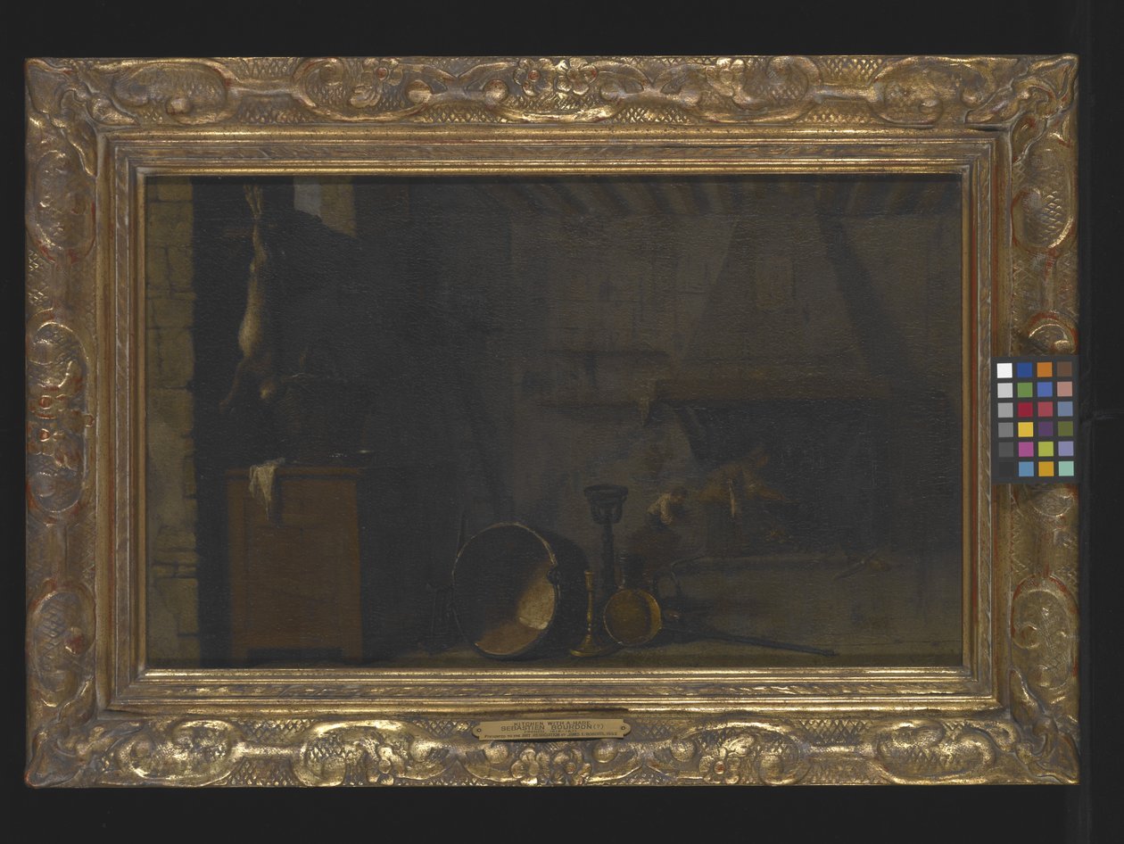 Kitchen with Hare by Sébastien Bourdon