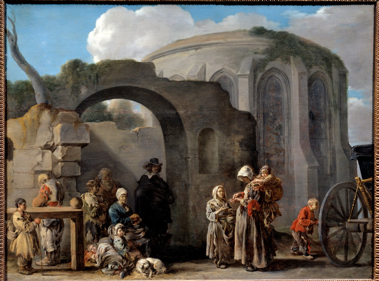 Les Beggars by Sébastien Bourdon
