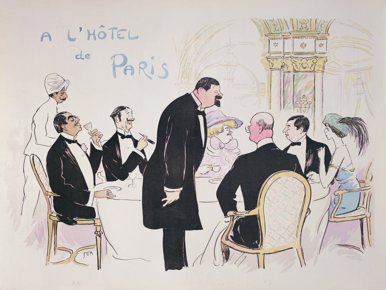 At the Hotel de Paris by Sem