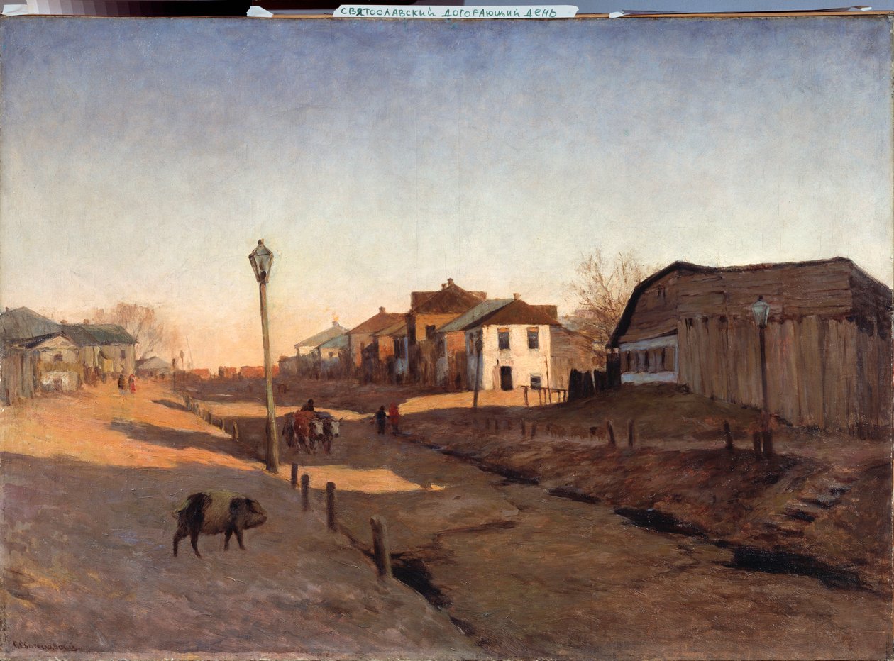 Day Going Out by Sergei Ivanovich Svetoslavsky
