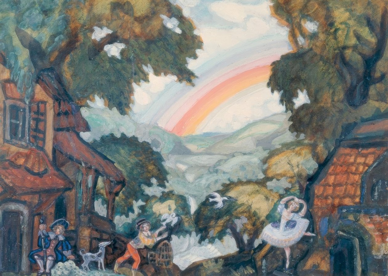 A. Adam, Giselle / Stage Design Sudeikin by Sergei Jurjewitsch Sudeikin