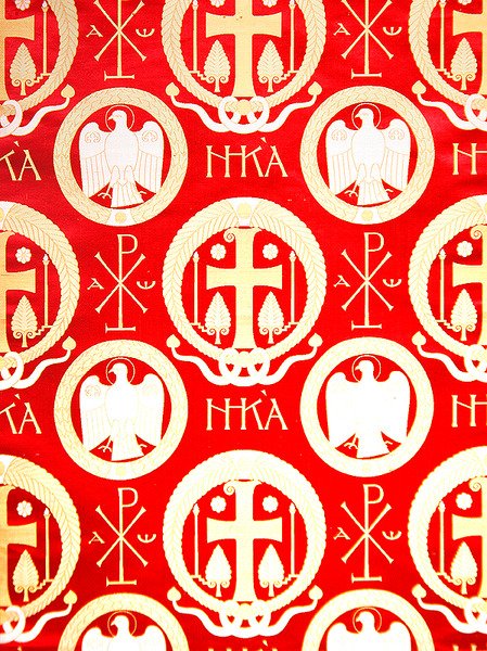 Olovyanishnikov Manufactory Brocade, early 20th century by Sergei Vashkov