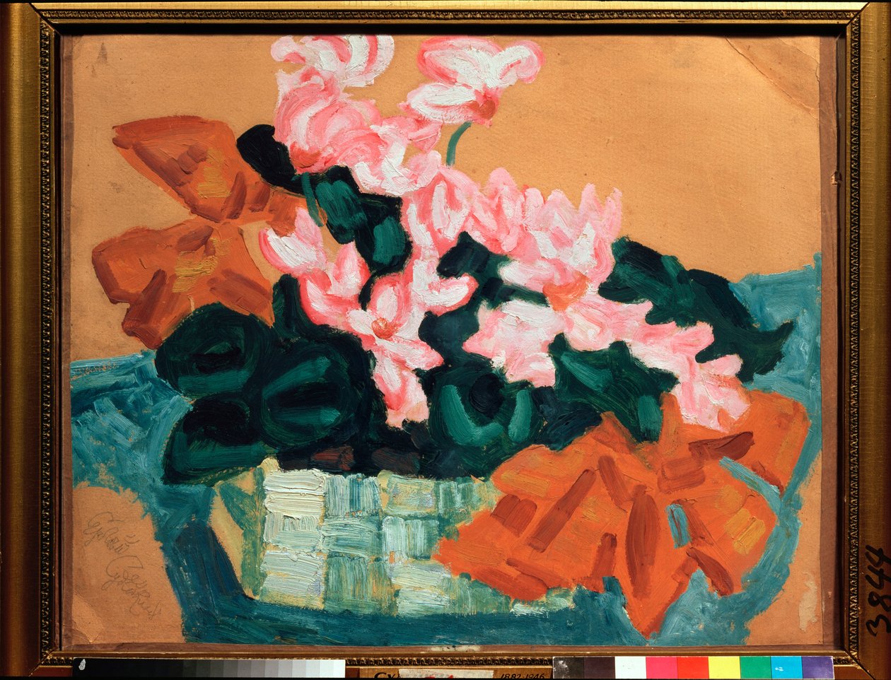 Flowers, Still life by Sergei Yurevich Sudeikin