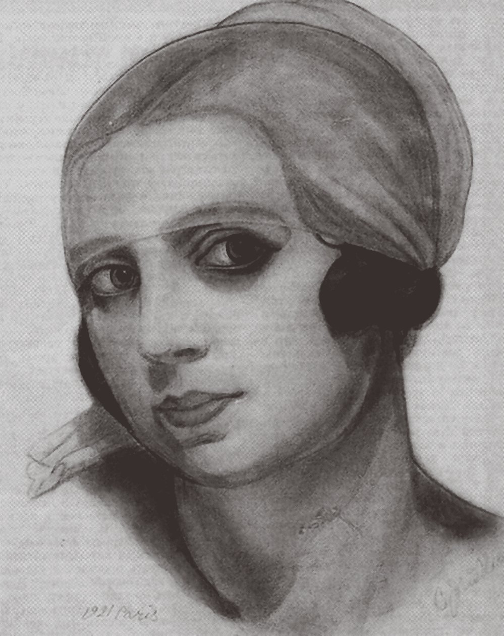 Vera de Bosset Stravinsky by Sergei Yurievich Sudeykin