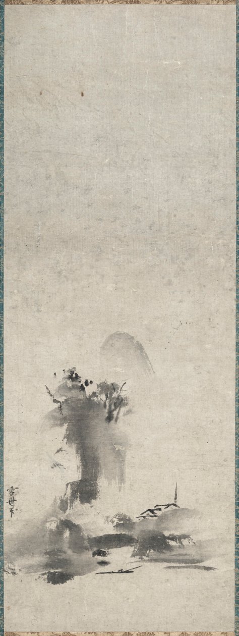 Haboku, Splashed Ink Landscape, 1400s-early 1500s century by Sesshû Tôyô
