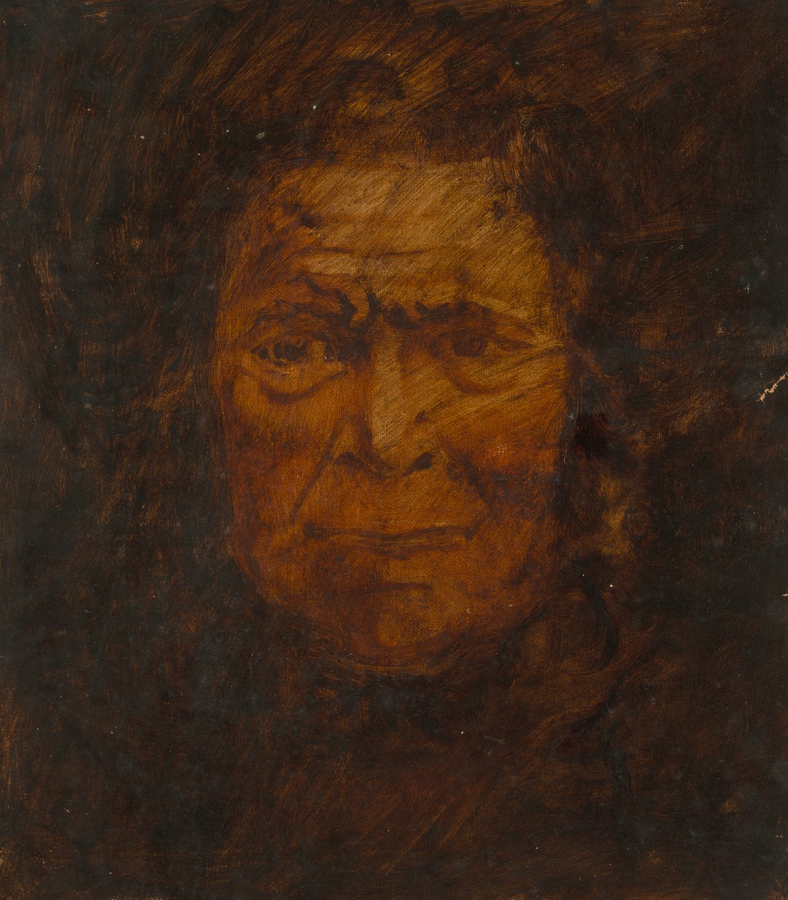 Face of a Man by Severin Falkman