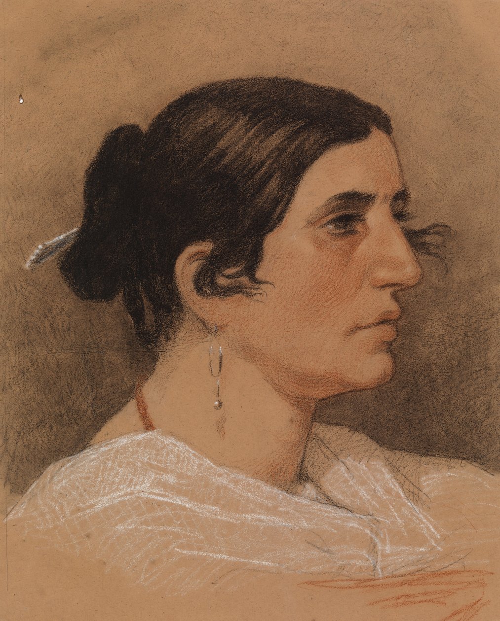 Profile of a Woman by Severin Falkman