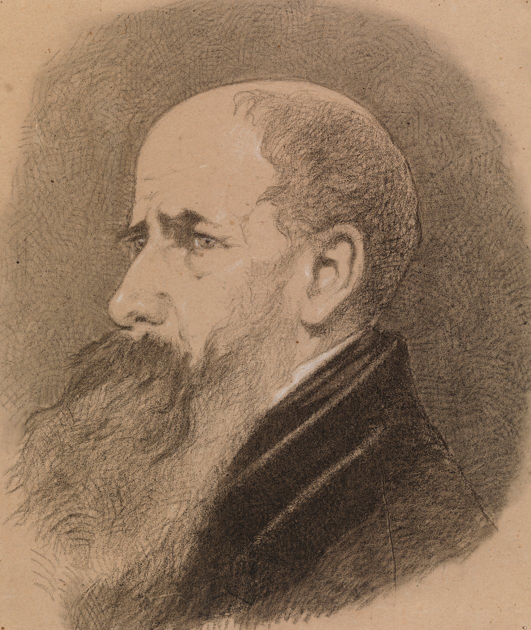Portrait of a Bearded Man by Severin Falkman