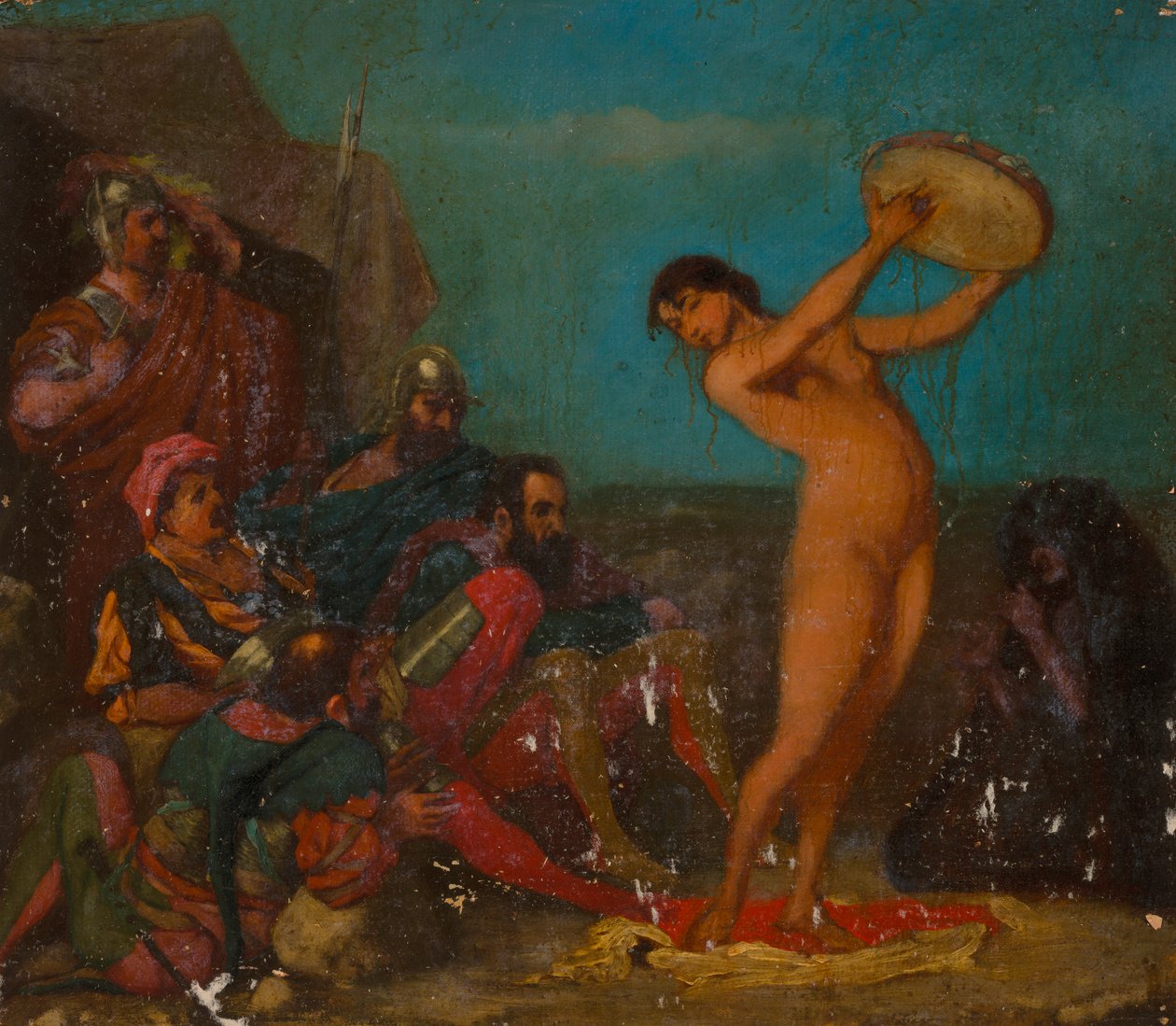Tambourine Player by Severin Falkman