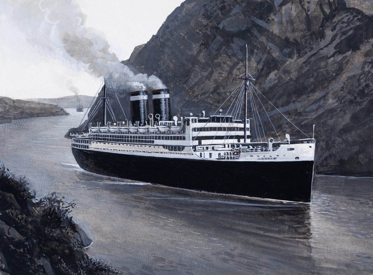 The Culebra/Gaillard Cut by Severino Baraldi