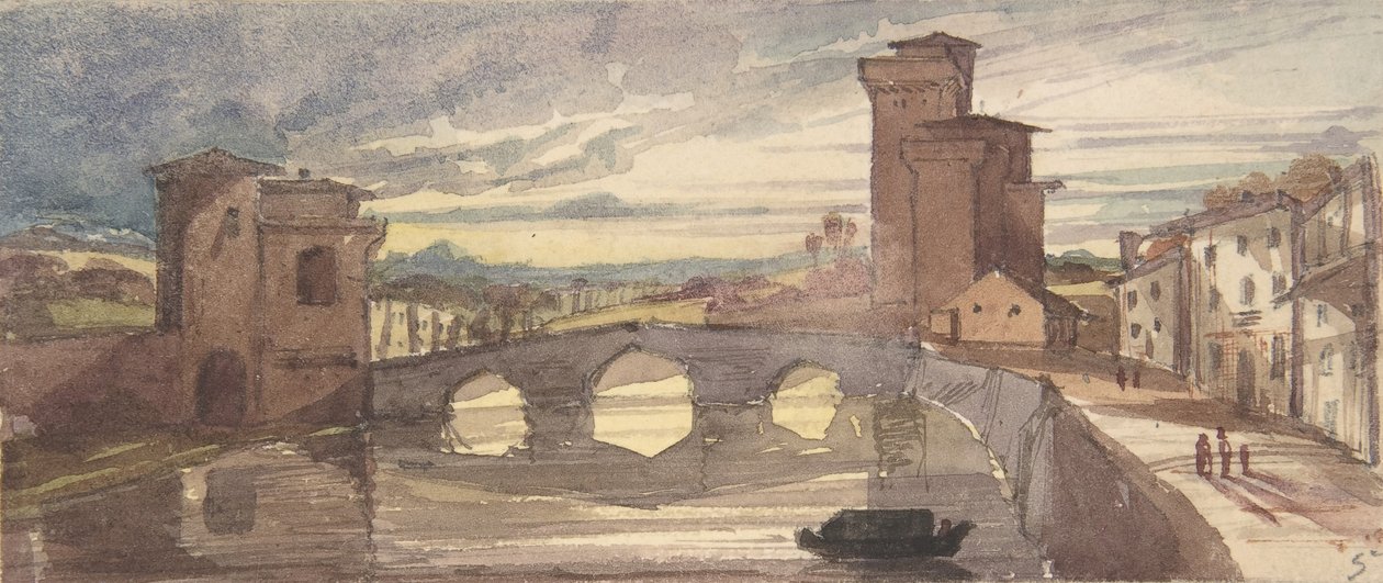 Pisa, 1843-44 by Seymour Haden