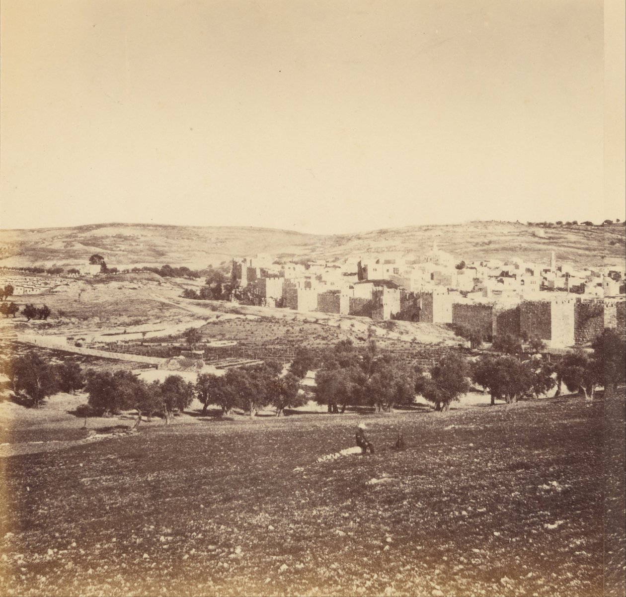 Panoramic View of the City (detail) by Sgt. James M. McDonald