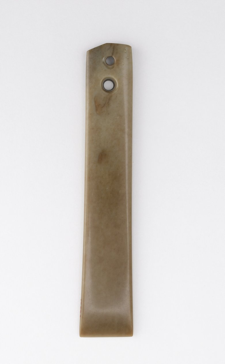 Ceremonial implement by Shang Dynasty Chinese School