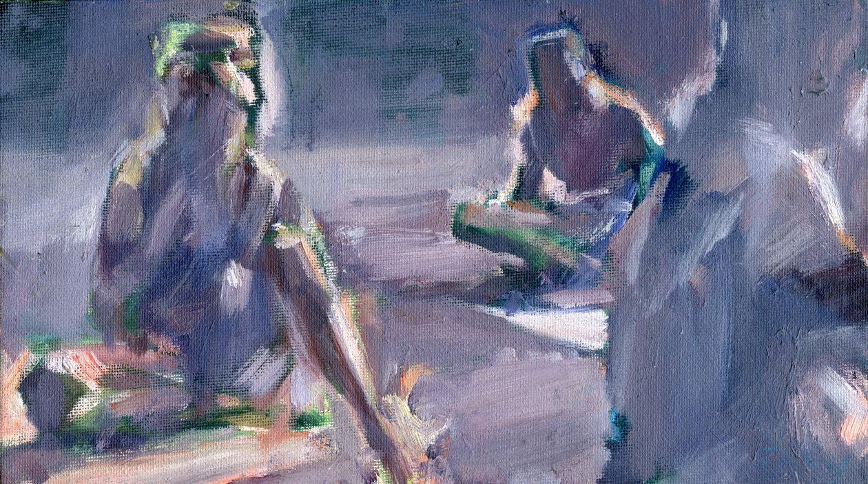 Girl in the Park, 2024 by Shaun Carey