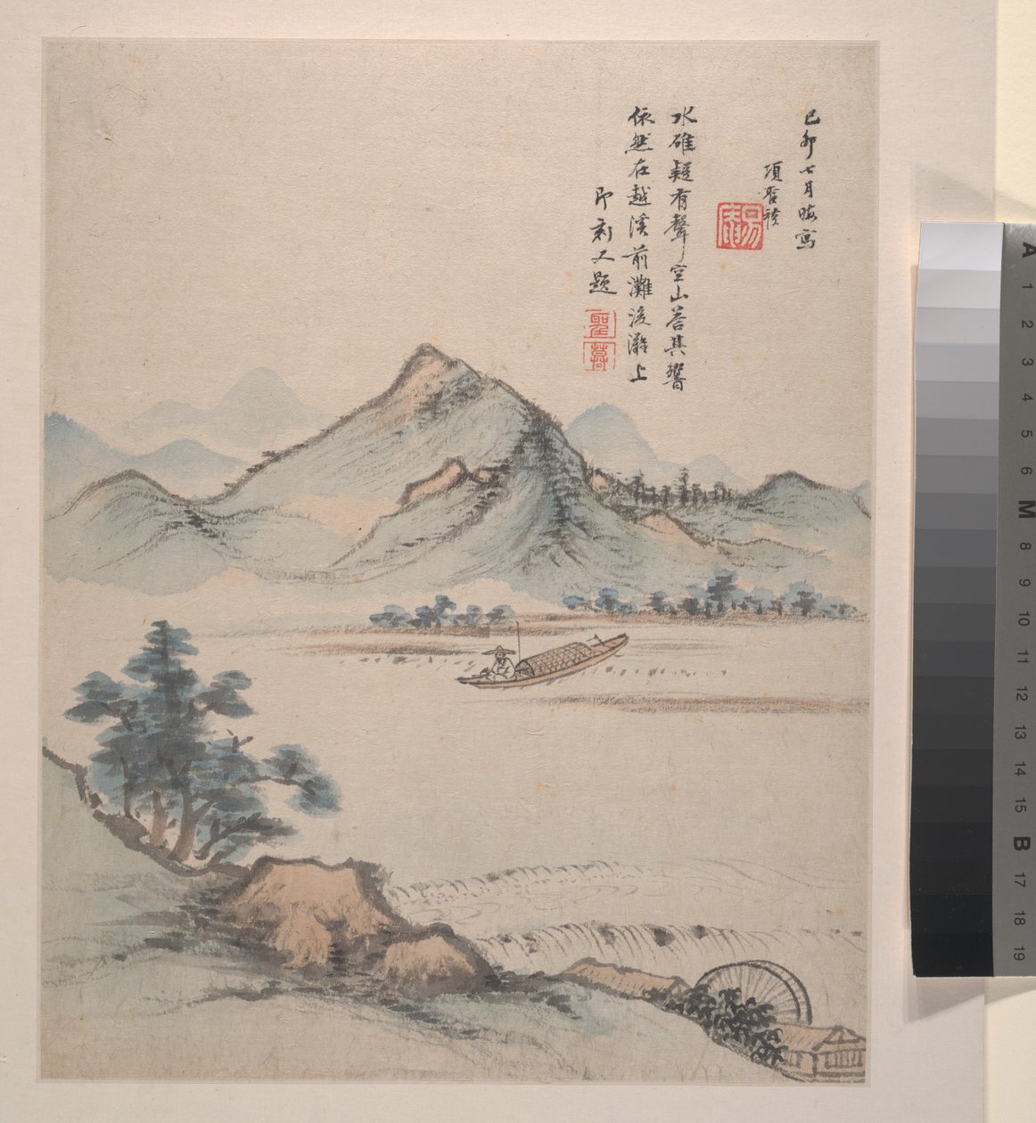 Landscapes, Flowers and Birds, Dated 1639 by Shengmo Xiang