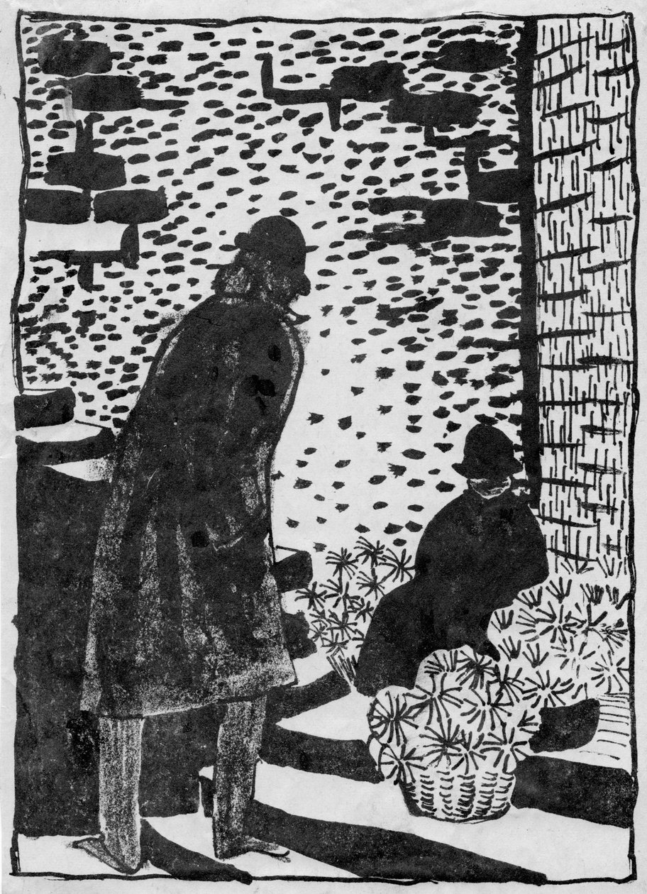 Flower-seller by Shirley Markham