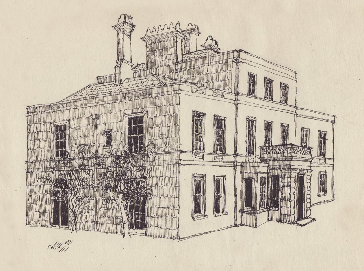 Georgian house by Shirley Markham