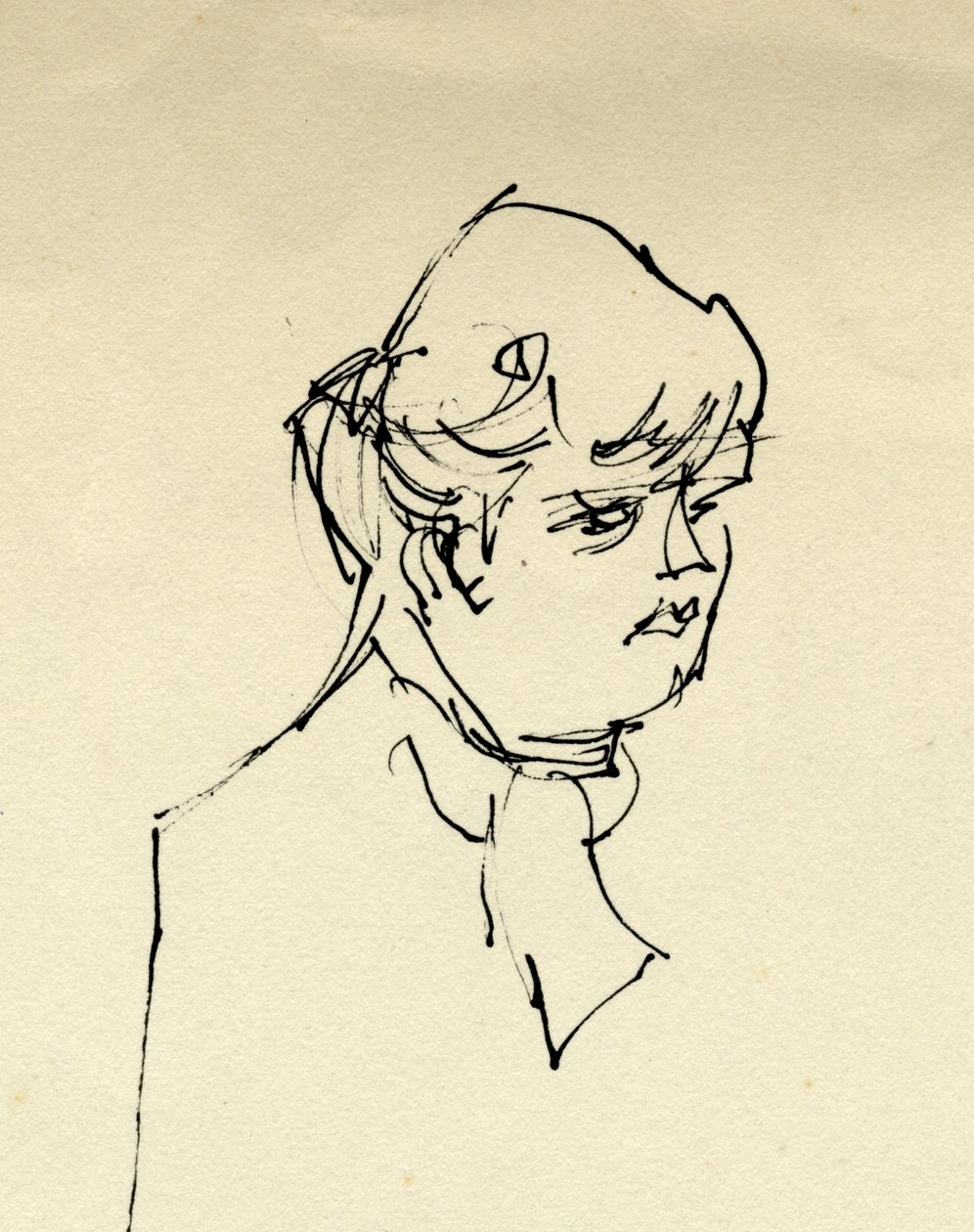 Head of a woman by Shirley Markham