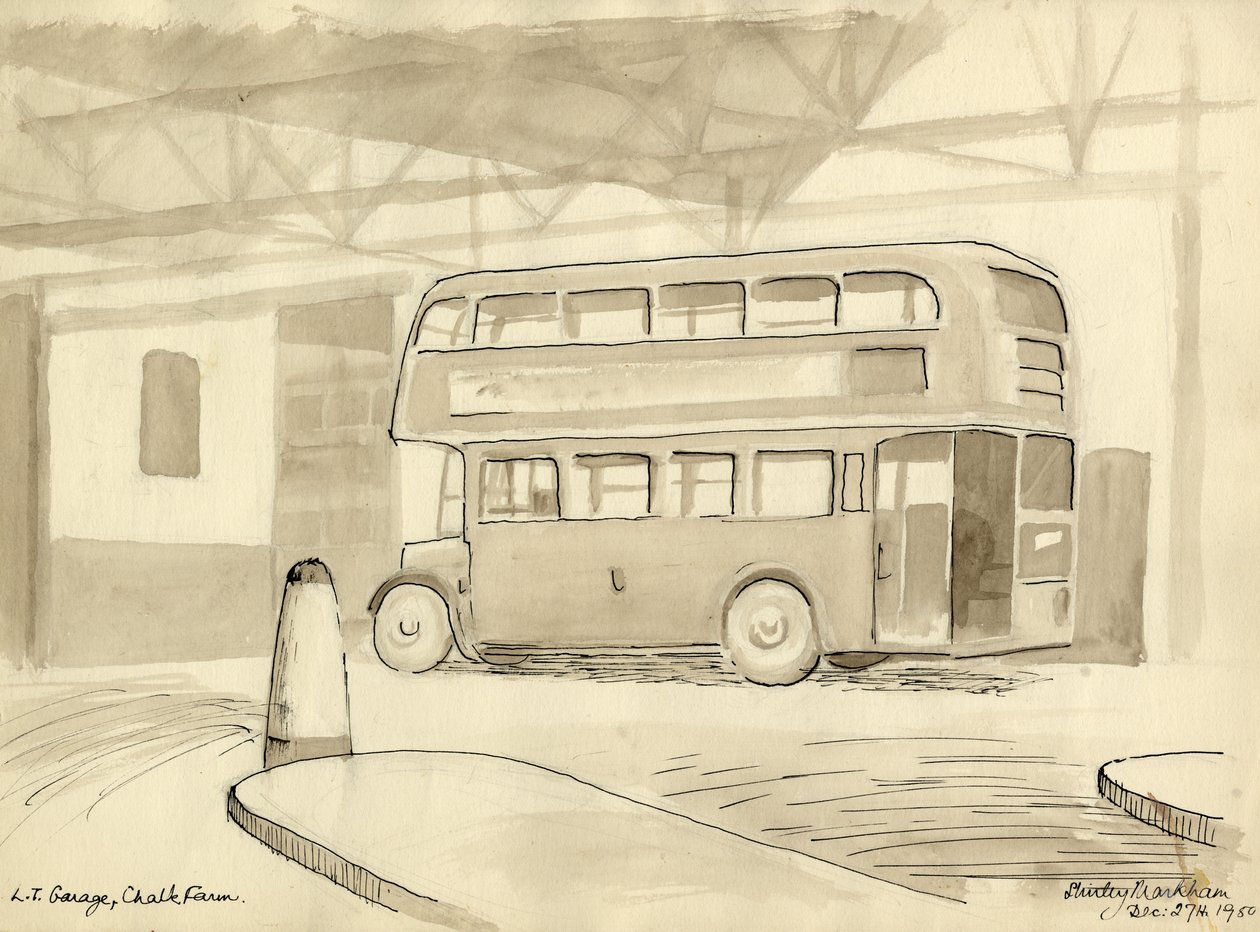 L.T. Garage, Chalk Farm by Shirley Markham