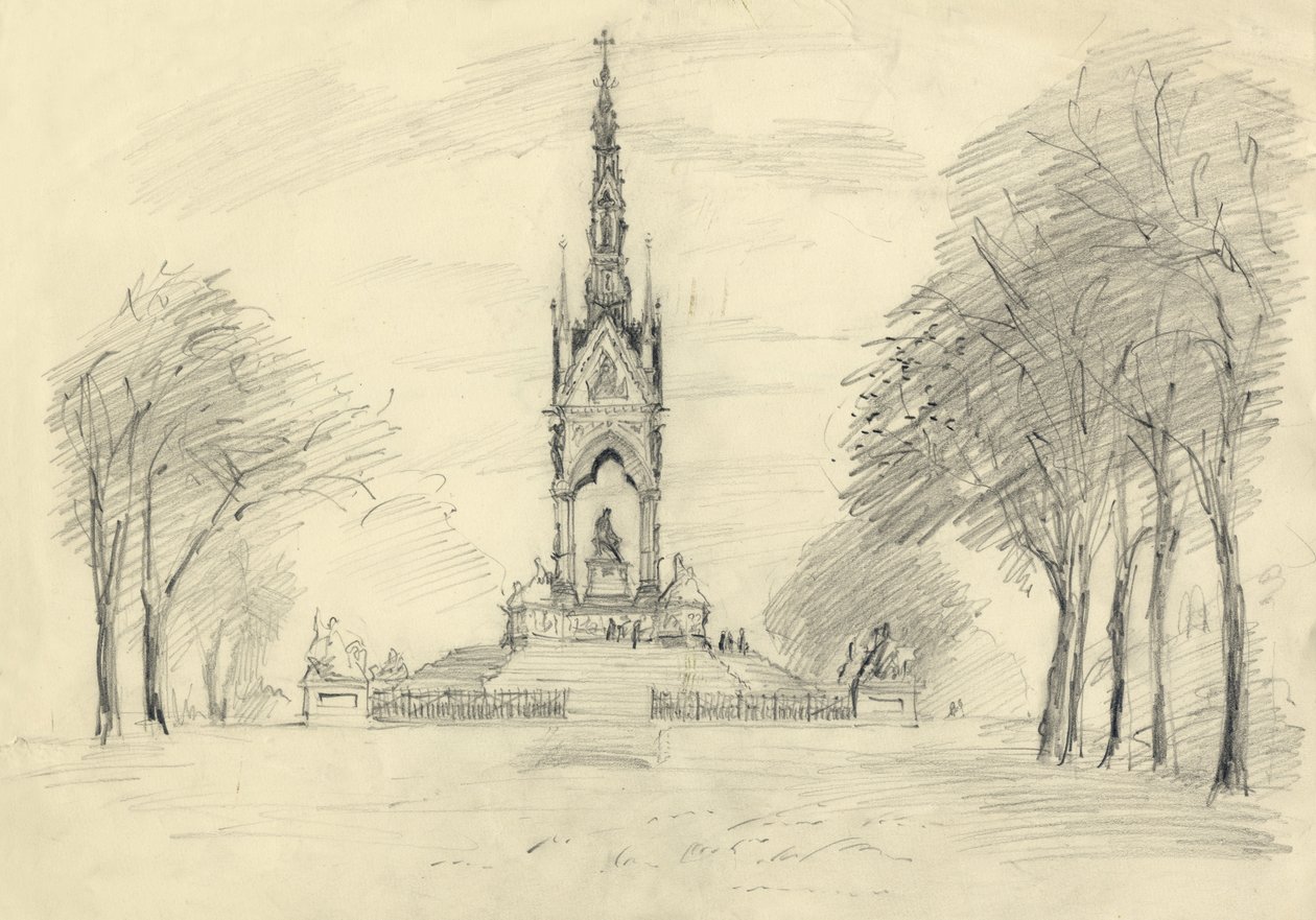 The Albert Memorial, Kensington Gardens, London by Shirley Markham