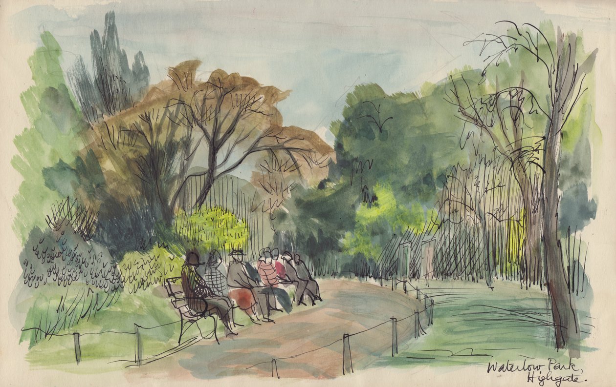 Waterlow Park, Highgate by Shirley Markham