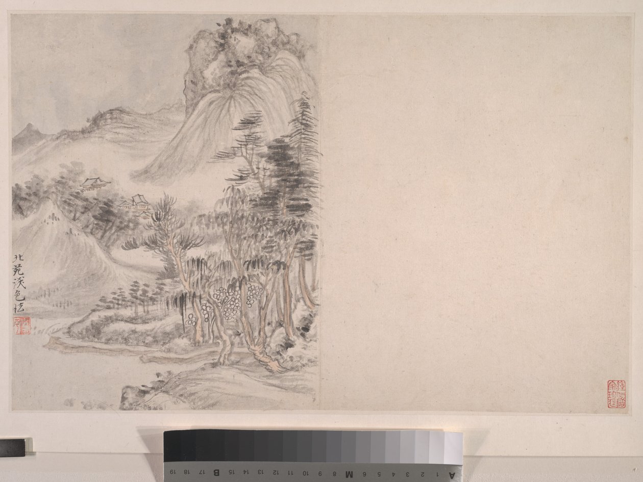 Landscapes in the Manner of Song and Yuan Masters by Shouping Yun