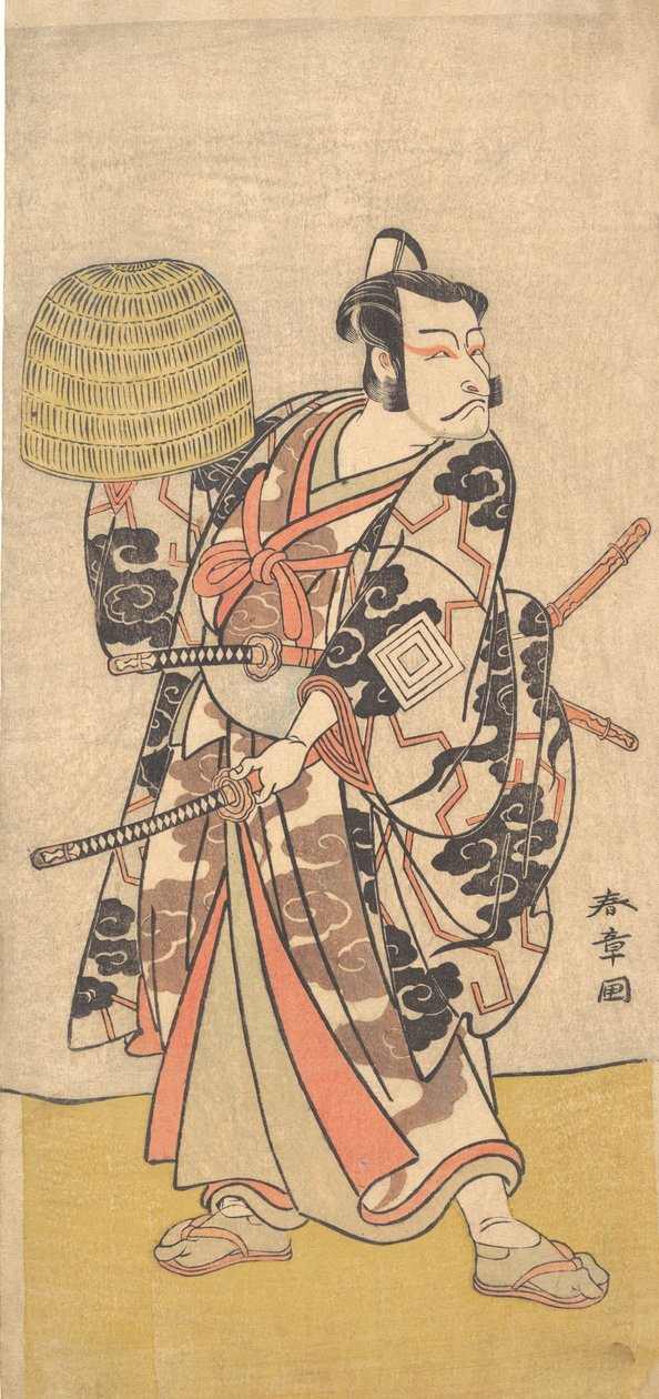 Kabuki Actor Ichikawa Danjuro V, 1774 by Shunsho