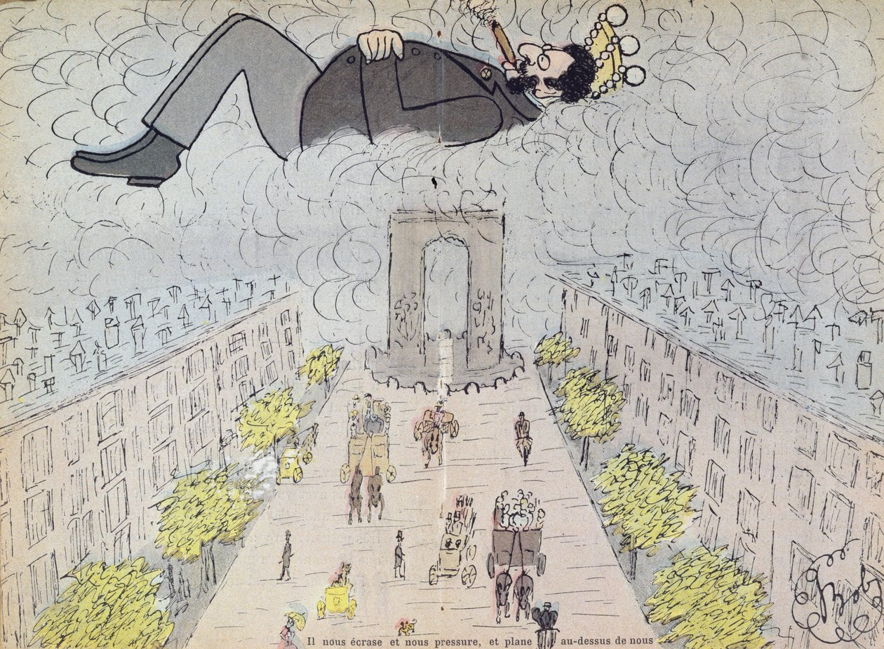 Anti-semitic caricature from 